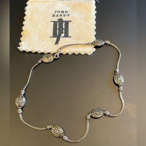 John Hardy dot necklace